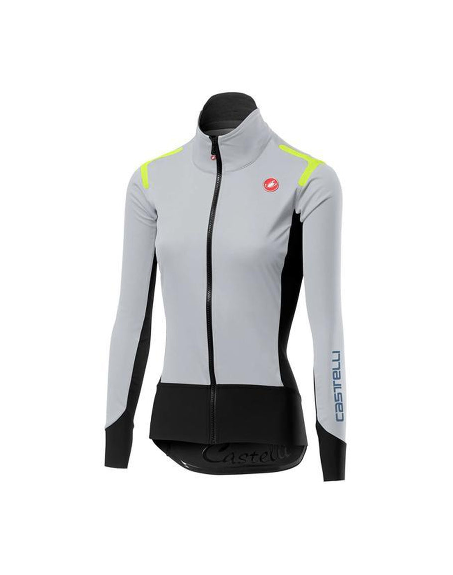 CASTELLI ALPHA ROS WOMEN LIGHT JACKET SILVER GRAY BLACK – Ferrobike HK