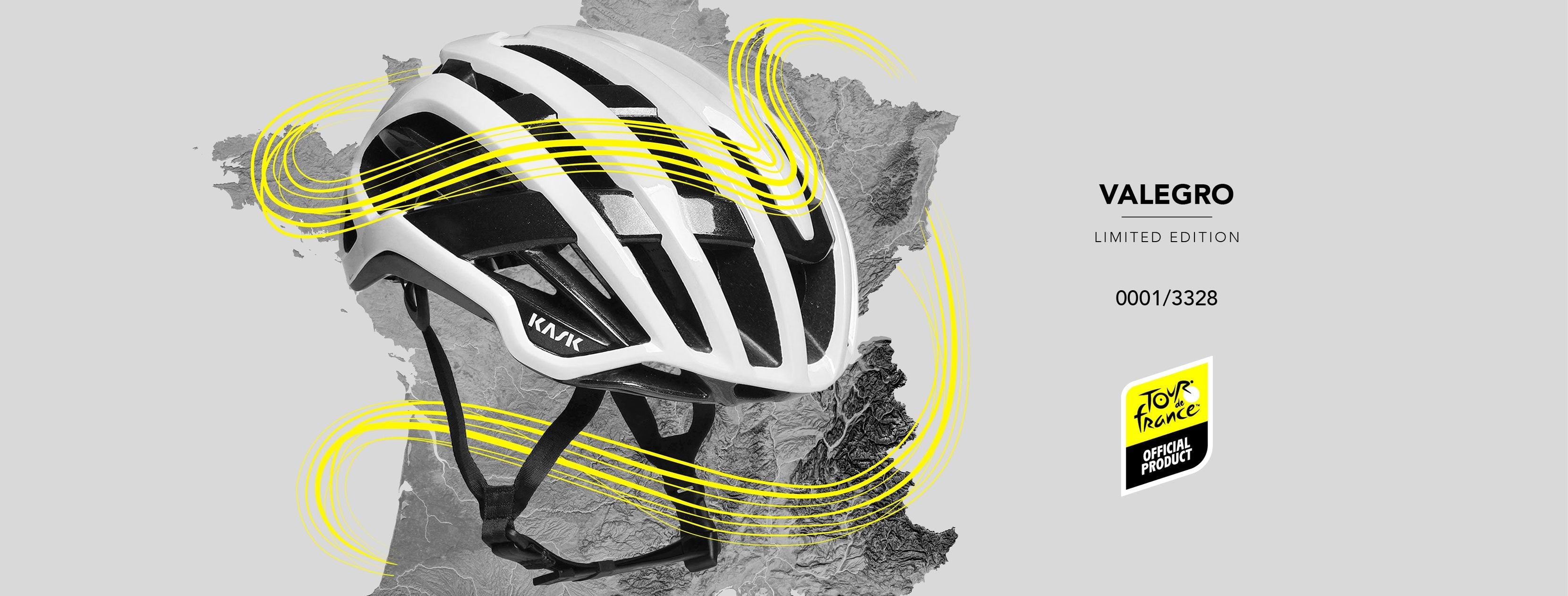 限量3328個! KASK 推出環法特別版 Valegro 頭盔