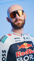 KOO ALIBI Large Sunglasses Red Bull Special Edition Blue/Silver (Red Mirror Lenses)