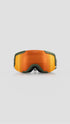 KOO ENERGIA Snow Goggle Green (Orange Mirror Lens)