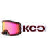 KOO ECLIPSE Snow Goggle Burgundy/White (Rose Tattoo Mirror Lens)