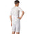 CASTELLI 男士 FREE AERO RACE S 吊帶短褲 白色