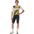 CASTELLI 男士 HERITAGE 短袖騎行衣 黑色/白色-黃色