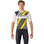 CASTELLI 男士 HERITAGE 短袖騎行衣 黑色/白色-黃色