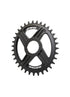 ROTOR MTB CHAINRING Q-RING - SH1X12 - 1X-30T to 36T - BLACK