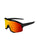 KOO DEMOS Sunglasses Black Matt (Red Mirror Lenses)