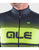 ALE SOLID BLEND LS JERSEY BLACK-FLUO YELLOW