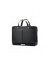BROOKS STREET NYLON TECHNICAL BRIEFCASE WITH CARRIER ATTACHMENT BLACK
