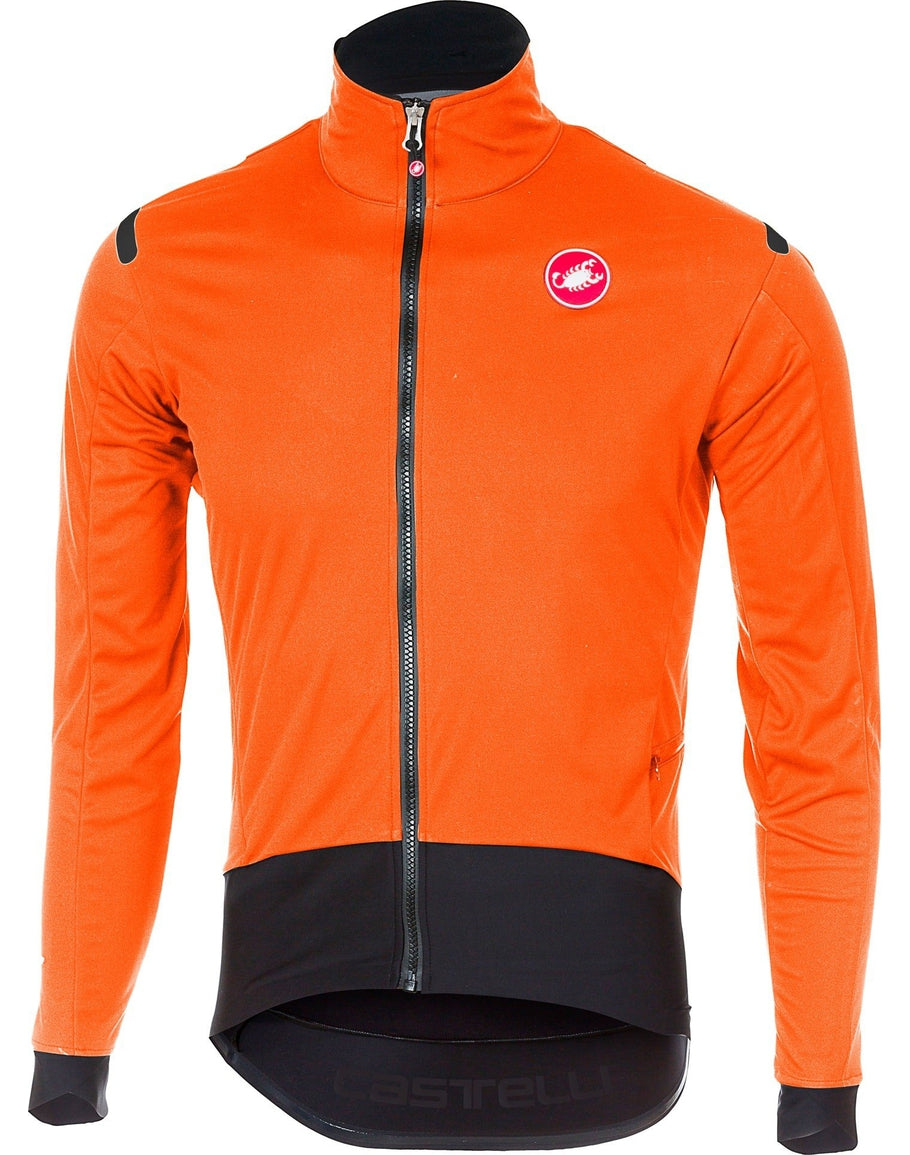 CASTELLI ALPHA ROS LIGHT JACKET ORANGE BLACK – Ferrobike HK