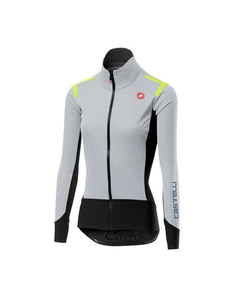 CASTELLI ALPHA ROS WOMEN LIGHT JACKET SILVER GRAY BLACK – Ferrobike HK