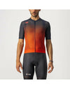 CASTELLI INSIDER JERSEY SS JERSEY FIERY RED SAVILE BLUE