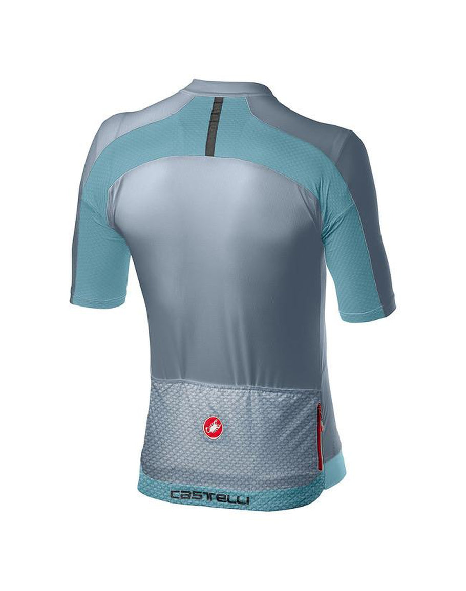 CASTELLI VANTAGGIO SS JERSEY VORTEX GRAY WINTER SKY