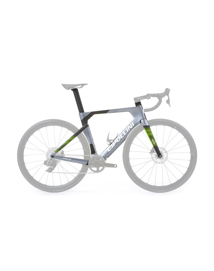 CIPOLLINI RB1K DISC Frameset Green Gray – Ferrobike HK