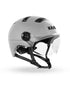 KASK URBAN R HELMET (with CLEAR VISOR) SILVER