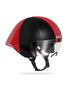 KASK MISTRAL HELMET (CLEAR VISOR INCLUDED) BLACK RED