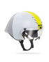 KASK MISTRAL HELMET (CLEAR VISOR INCLUDED) WHITE SILVER